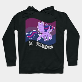 MLPRIDE Twilight Sparkle / Bisexual Hoodie